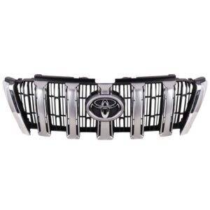 Front Grille Toyota Prado 150 2014-2017 Chrome Silver